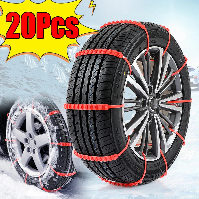 Anti Skid Snow Chains Car Winter Tire Wheels Chain