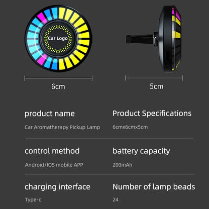 AuraMate - Smart Car Diffuser & Ambiance Light